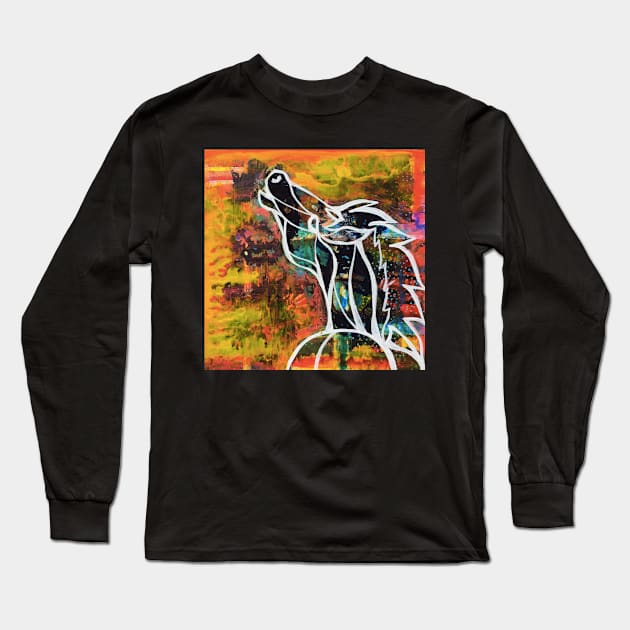 Wild at Heart 2: Inner Power Painting Long Sleeve T-Shirt by mellierosetest